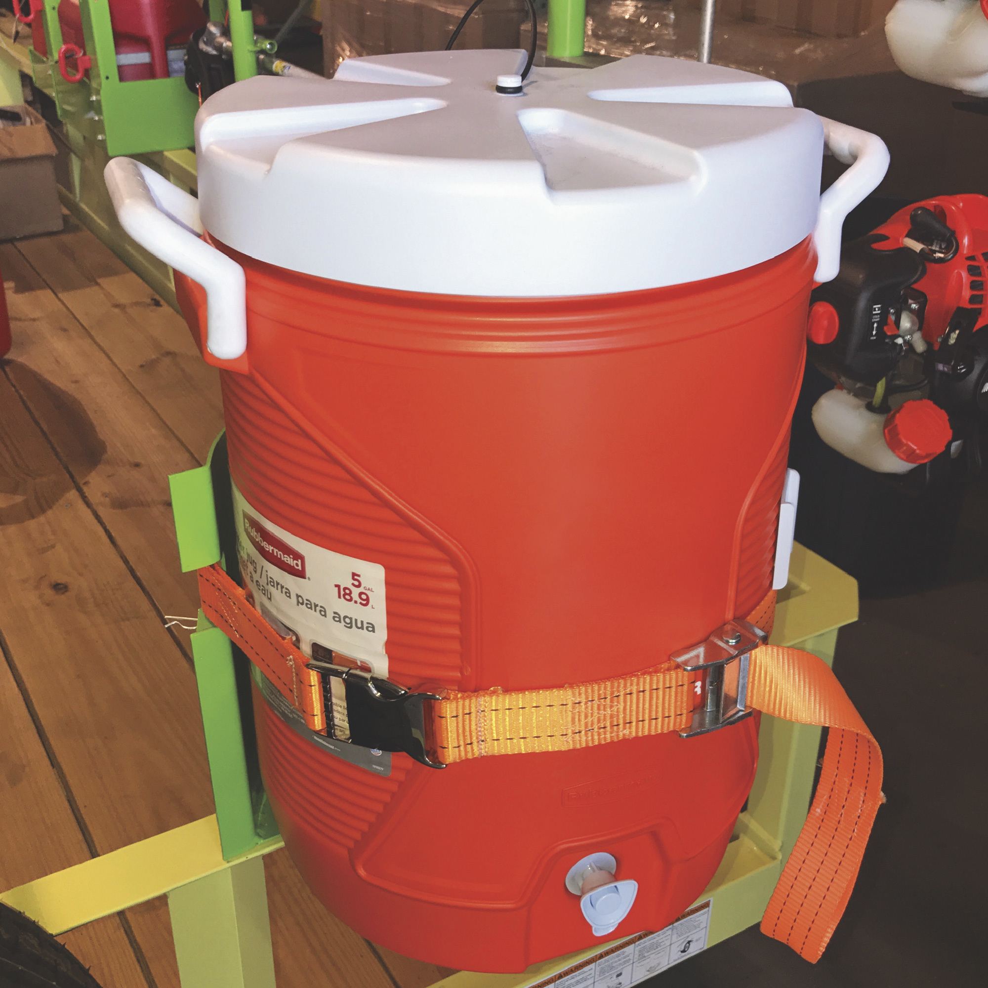 Trailer Equipment Racks, Xtreme Series Line Spool Rack w/ Cutter, Model